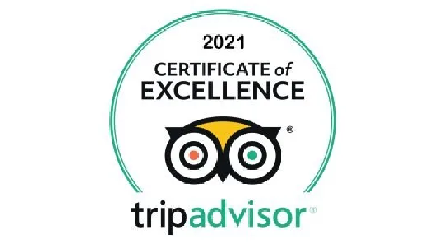 Tripadvisor Certificate of Excellence